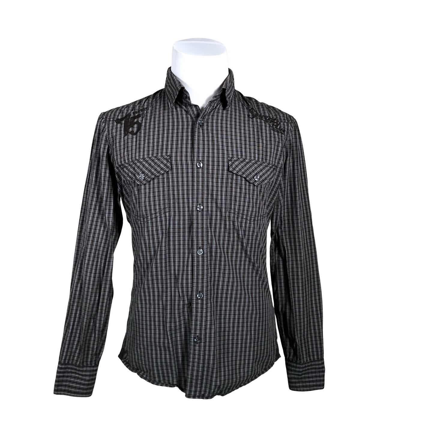 Unisex Esprit - Collared shirt, size M - Brown (1)