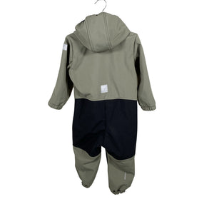 Unisex Reima - Soft shell jumpsuit, size 86 - 92 - Green (2)