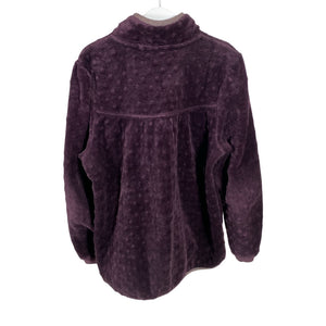 Unisex POMPdeLUX - Fleece jacket, size 146 - 152 - Wine red (2)