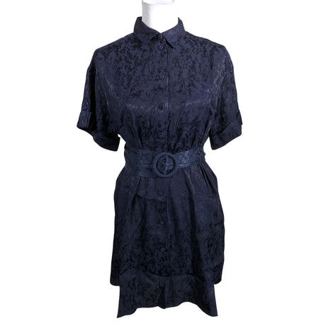 Unisex Sézane - Schiffon dress, size 36 - Blue ()