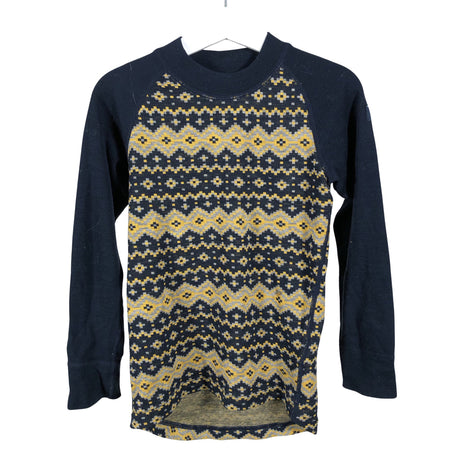 Unisex Polarn O. Pyret - Thermal shirt, size 110 - 116 - Blue ()