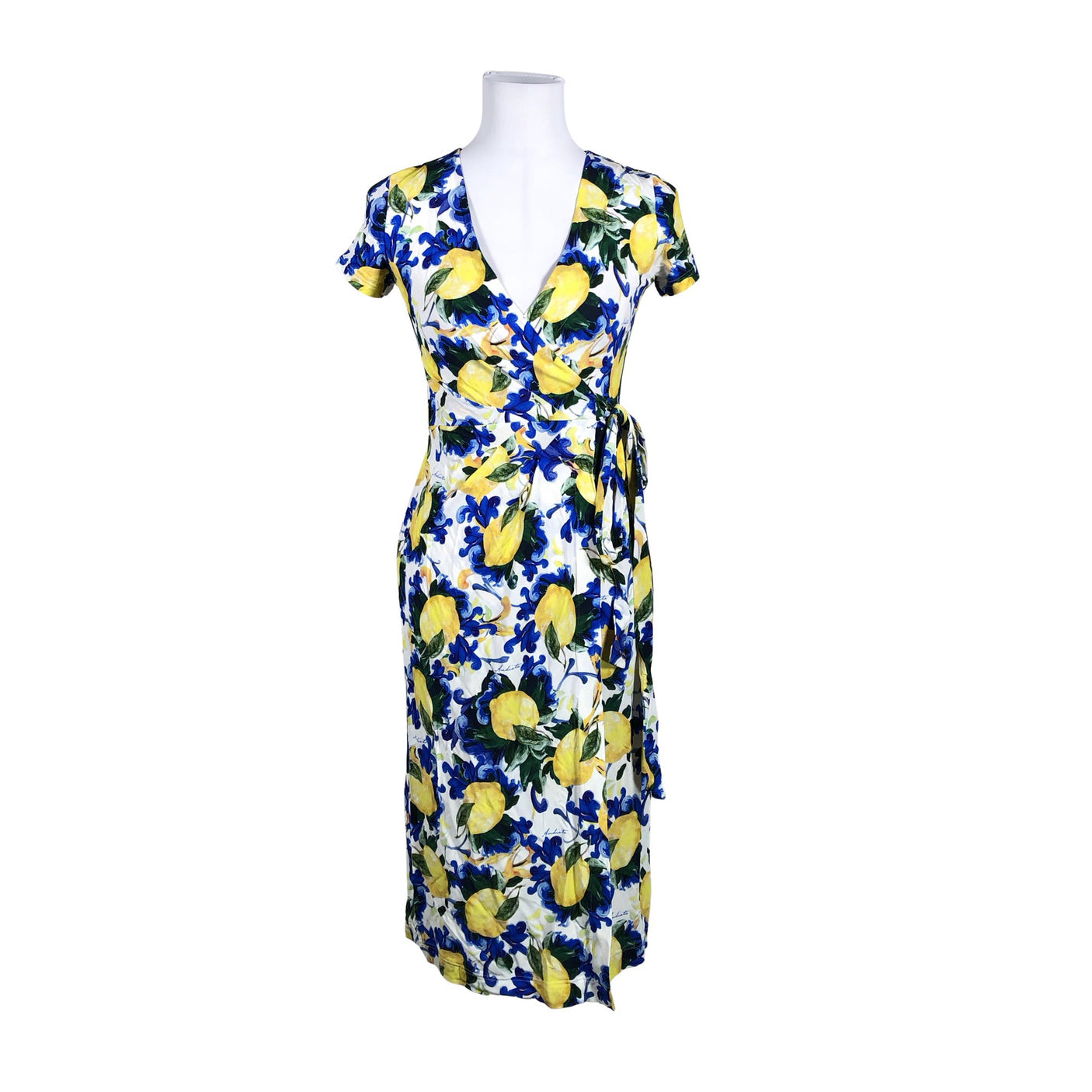 Unisex Andiata - Tricot dress, size 34 - White (1)