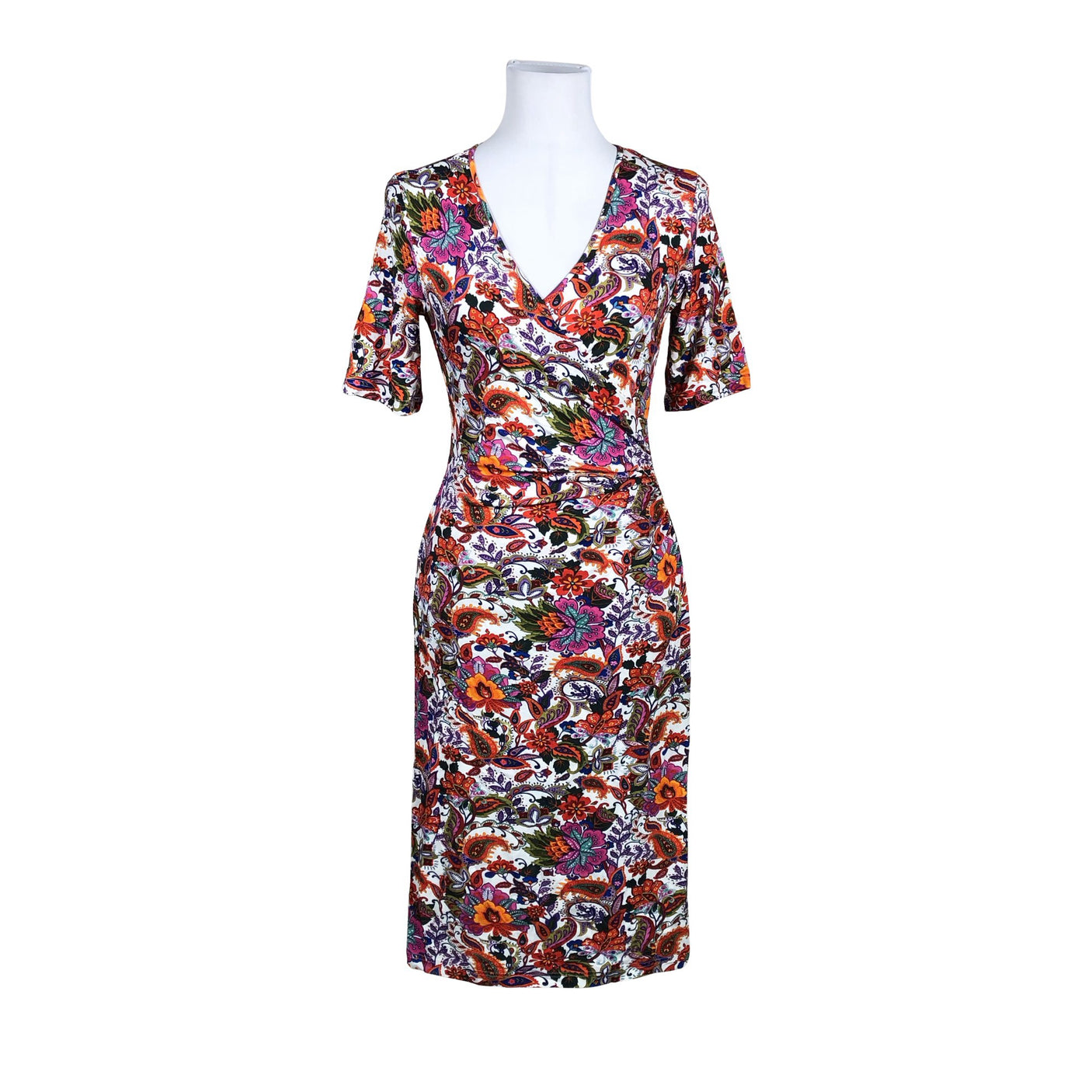 Unisex Andiata - Tricot dress, size 36 - White (1)