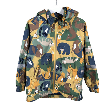 Unisex Polarn O. Pyret - Spring/Fall jacket, size 104 - 110 - Yellow ()