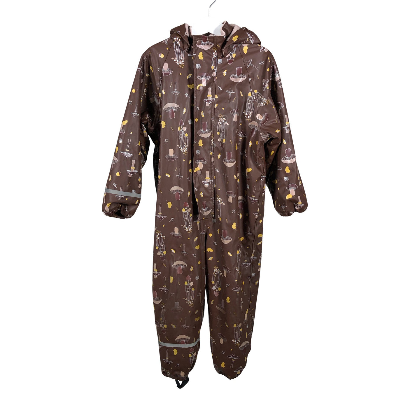 Unisex Polarn O. Pyret - Rain overall, size 104 - 110 - Brown (1)