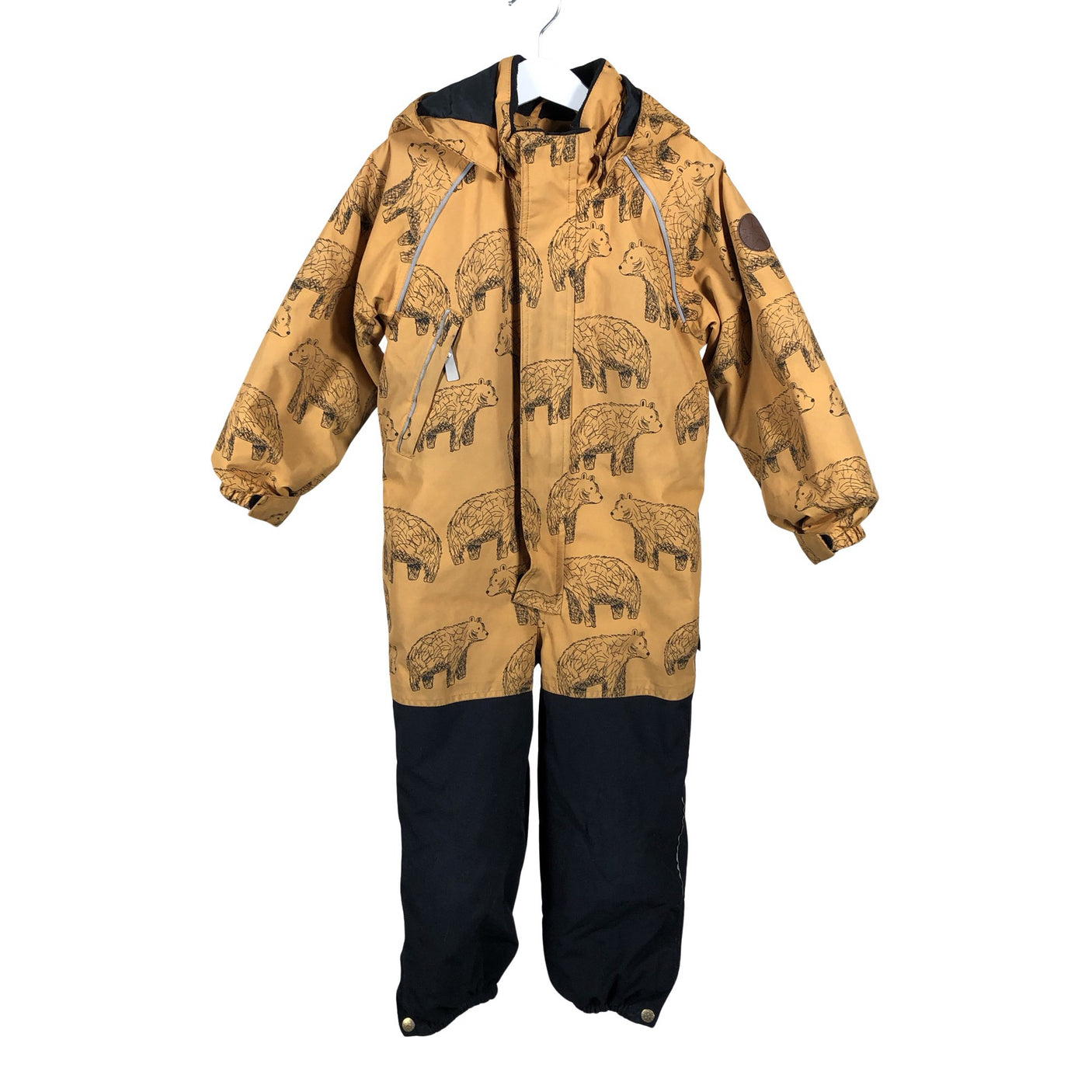 Unisex Jonathan - Winter overall, size 104 - 110 - Orange (1)
