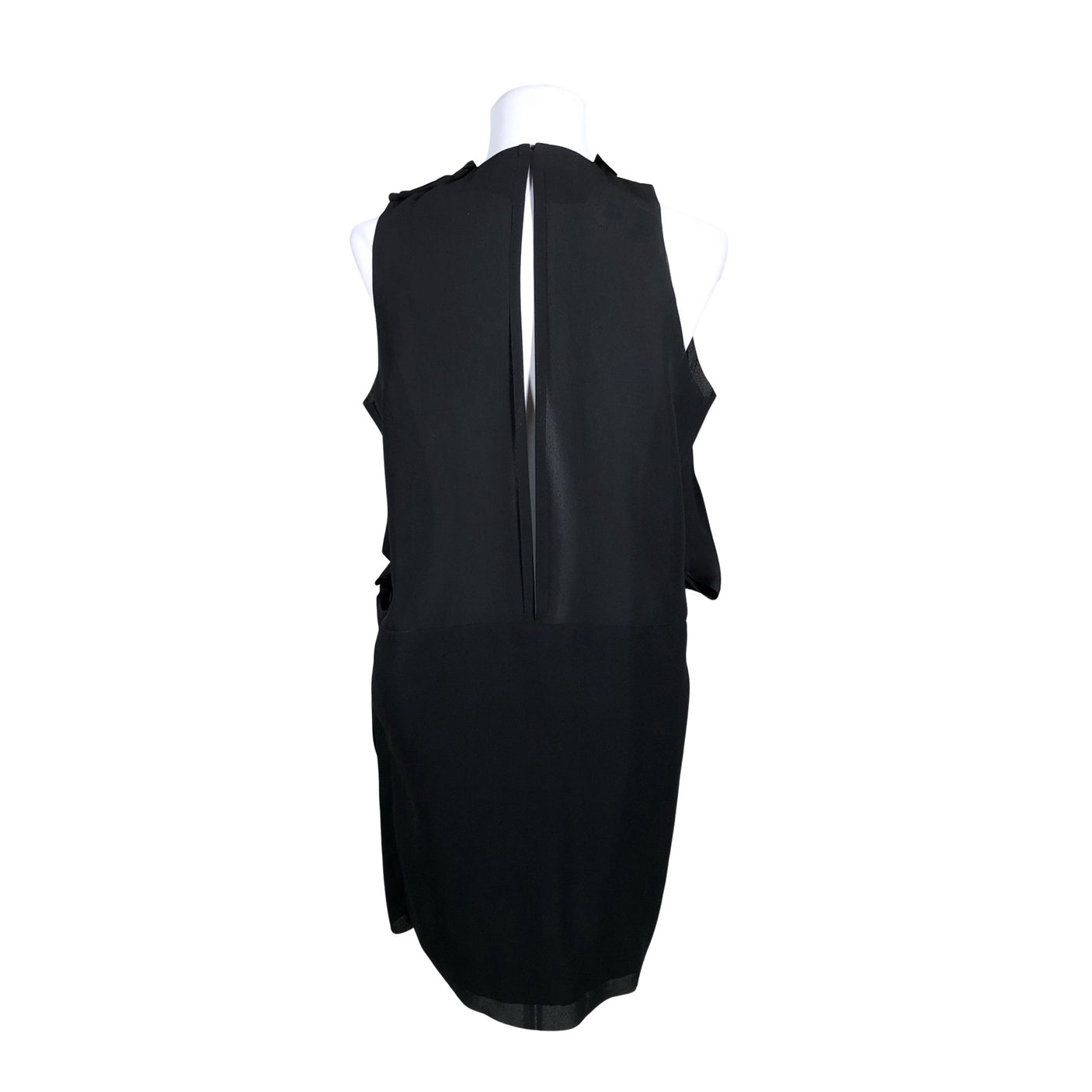 Unisex Acne Studios - Schiffon dress, size 36 - Black (3)