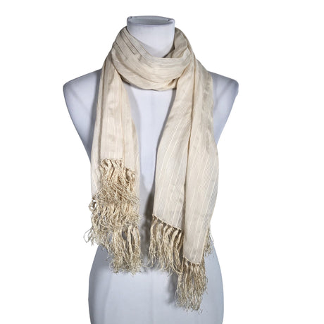 Unisex Giorgio Armani - Scarf, size Midi - Beige (2)