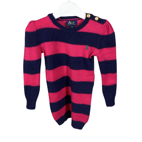 Unisex Polo Ralph Lauren - Knit dress, size 92 - 98 - Pink ()