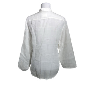 Unisex Massimo Dutti - Blouse, size 34 - White (2)
