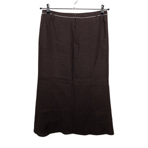 Unisex Steilmann - Fabric skirt, size 38 - Brown (6)
