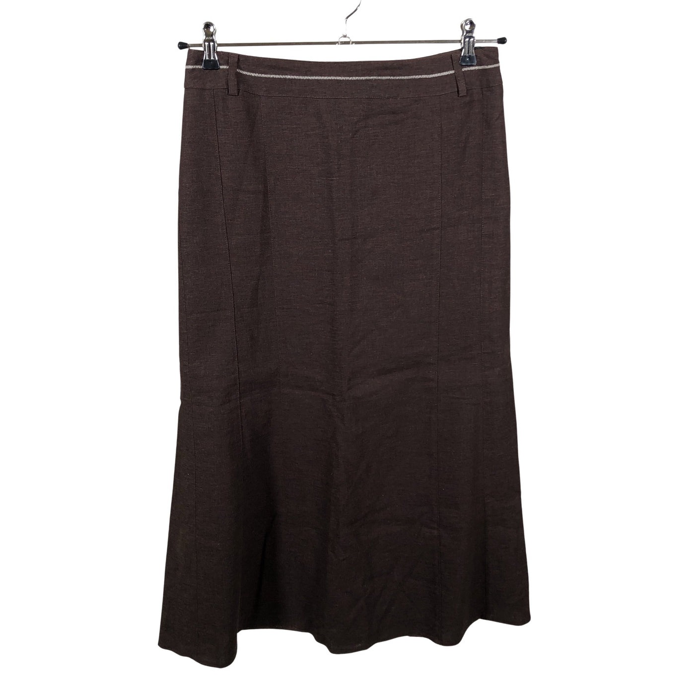 Unisex Steilmann - Fabric skirt, size 38 - Brown (4)
