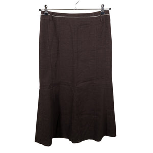 Unisex Steilmann - Fabric skirt, size 38 - Brown (4)