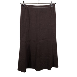 Unisex Steilmann - Fabric skirt, size 38 - Brown (3)