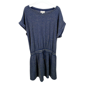 Unisex POMPdeLUX - Tricot dress, size 146 - 152 - Blue (1)