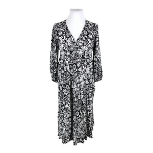 Unisex Boden - Schiffon dress, size 42 - Black (1)