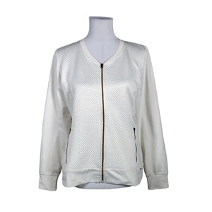 Unisex Luhta - Track jacket, size 40 - Natural white (1)