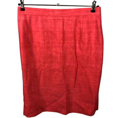 Unisex Helen - Fabric skirt, size 42 - Red ()