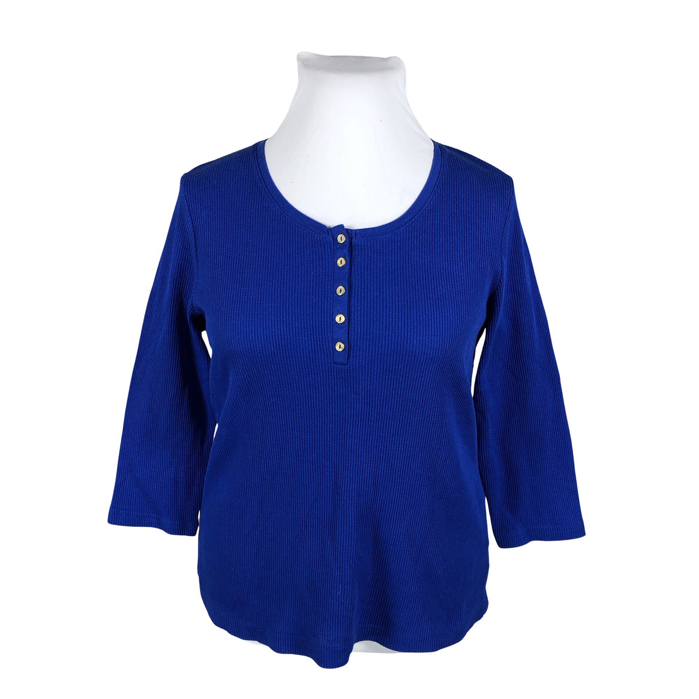 Unisex Croft & Barrow - Tricot shirt, size 42 - Blue (1)