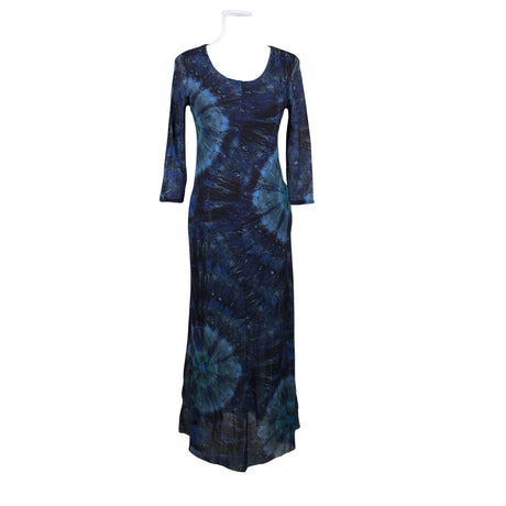 Unisex Desigual - Schiffon dress, size 38 - Blue ()