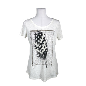 Unisex Tom Tailor - T-shirt, size 40 - White (1)