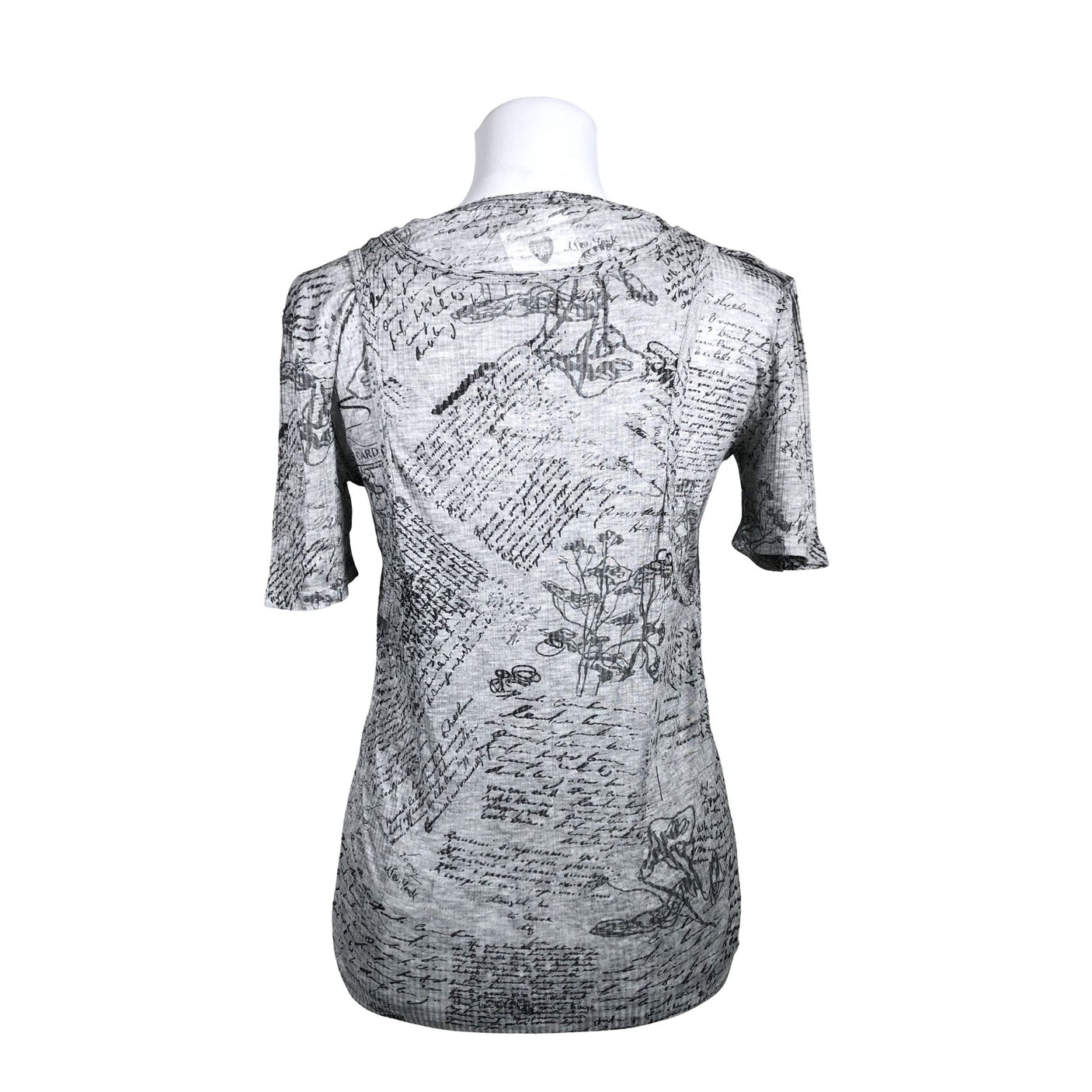 Unisex Desigual - T-shirt, size 38 - Gray (2)