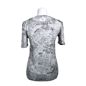 Unisex Desigual - T-shirt, size 38 - Gray (2)