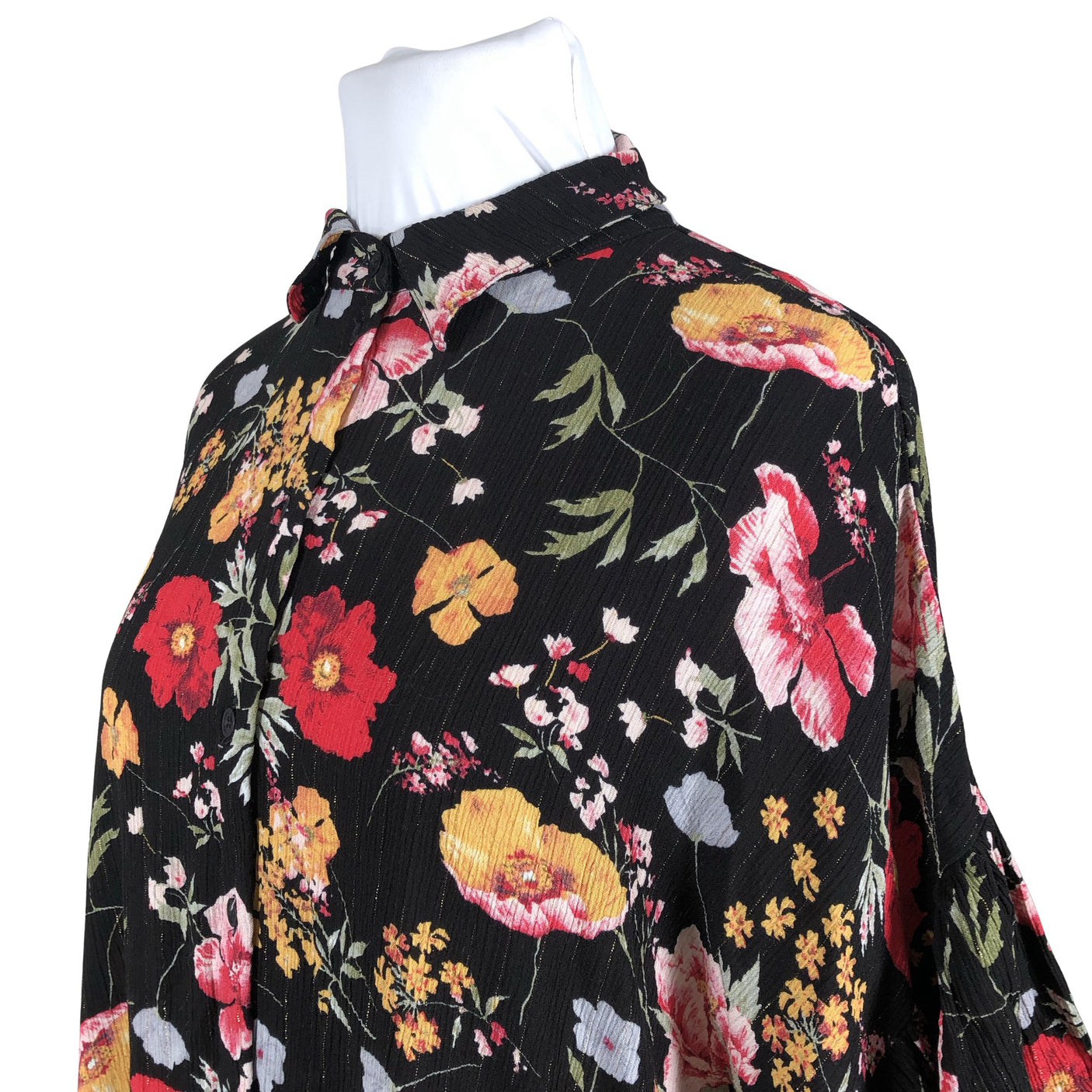 Unisex Miia Halmesmaa - Schiffon dress, size 42 - Black (2)