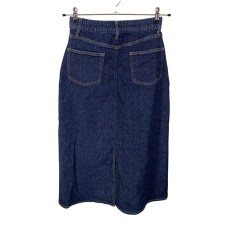 Unisex Muji - Denim skirt, size 34 - Blue (2)