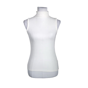 Unisex Lindex - Tricot tank top, size 40 - Natural white (1)