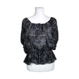 Unisex Guess - Short-sleeved blouse, size 34 - Gray ()