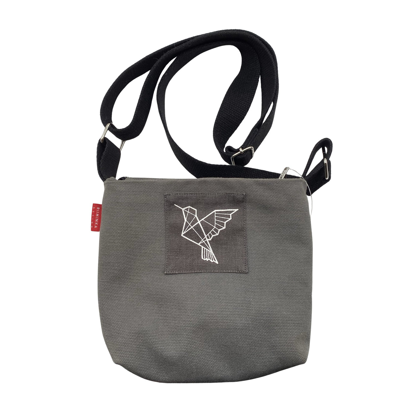 Unisex Riiminka design - Shoulder bag, size Mini - Gray (1)