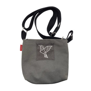 Unisex Riiminka design - Shoulder bag, size Mini - Gray (1)