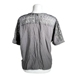 Unisex Jackpot - Short-sleeved blouse, size 36 - Gray (2)