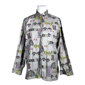 Unisex Mexx - Blouse, size 38 - Gray (1)