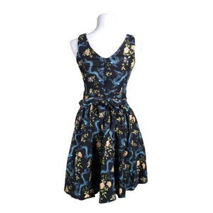 Unisex Lady Vintage - Dress, size 34 - Blue (2)