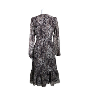 Unisex Guess - Schiffon dress, size 34 - Brown (2)