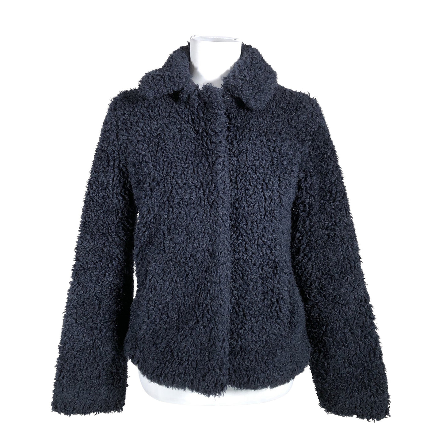 Unisex Esprit - Faux fur coat, size 34 - Blue (1)