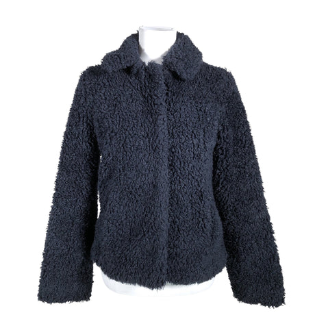 Unisex Esprit - Faux fur coat, size 34 - Blue ()