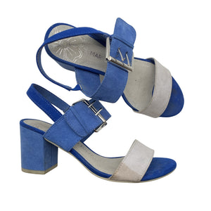 Unisex Marco Tozzi - Heeled sandals, size 36 - Blue (1)