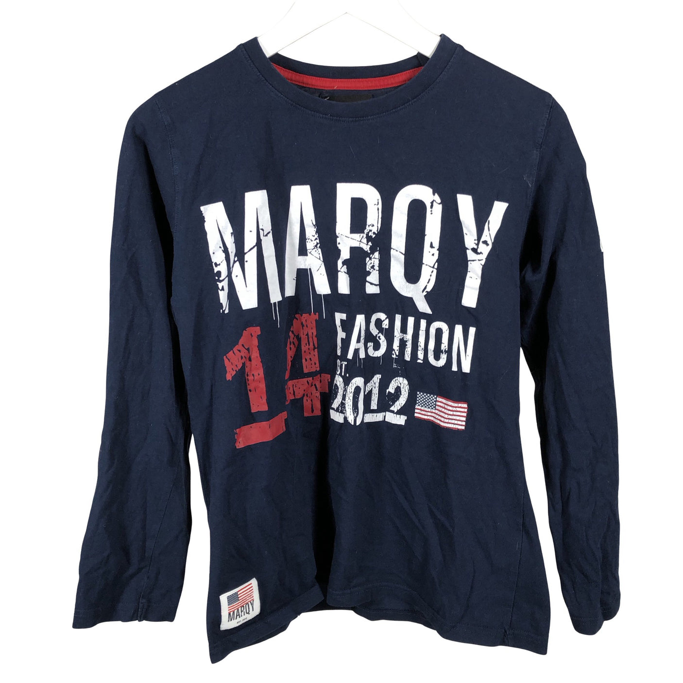 Unisex Marquant - Tricot shirt, size 152 - 158 - Blue (1)