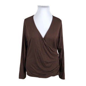 Unisex Nanso - Tricot shirt, size 50 - Brown (2)