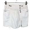 Unisex Nü - Fabric skirt, size 38 - White ()