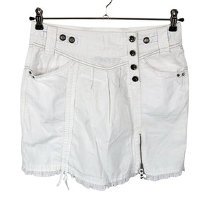Unisex Nü - Fabric skirt, size 38 - White (1)