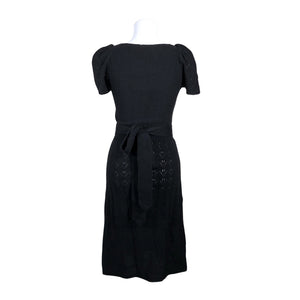 Unisex IVANAhelsinki - Knit dress, size 36 - Black (3)