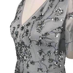Unisex Adrianna Papell - Party dress, size 34 - Light blue (2)