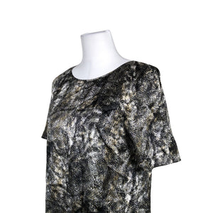 Unisex Ril's - Schiffon dress, size 34 - Gray (2)
