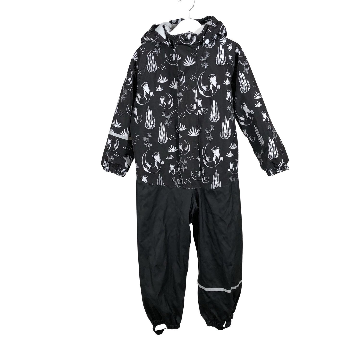 Unisex Bogi - Rain overall, size 104 - 110 - Black (1)