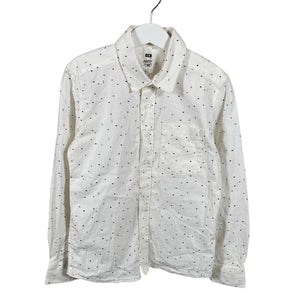 Unisex We - Collared shirt, size 134 - 140 - Natural white (1)