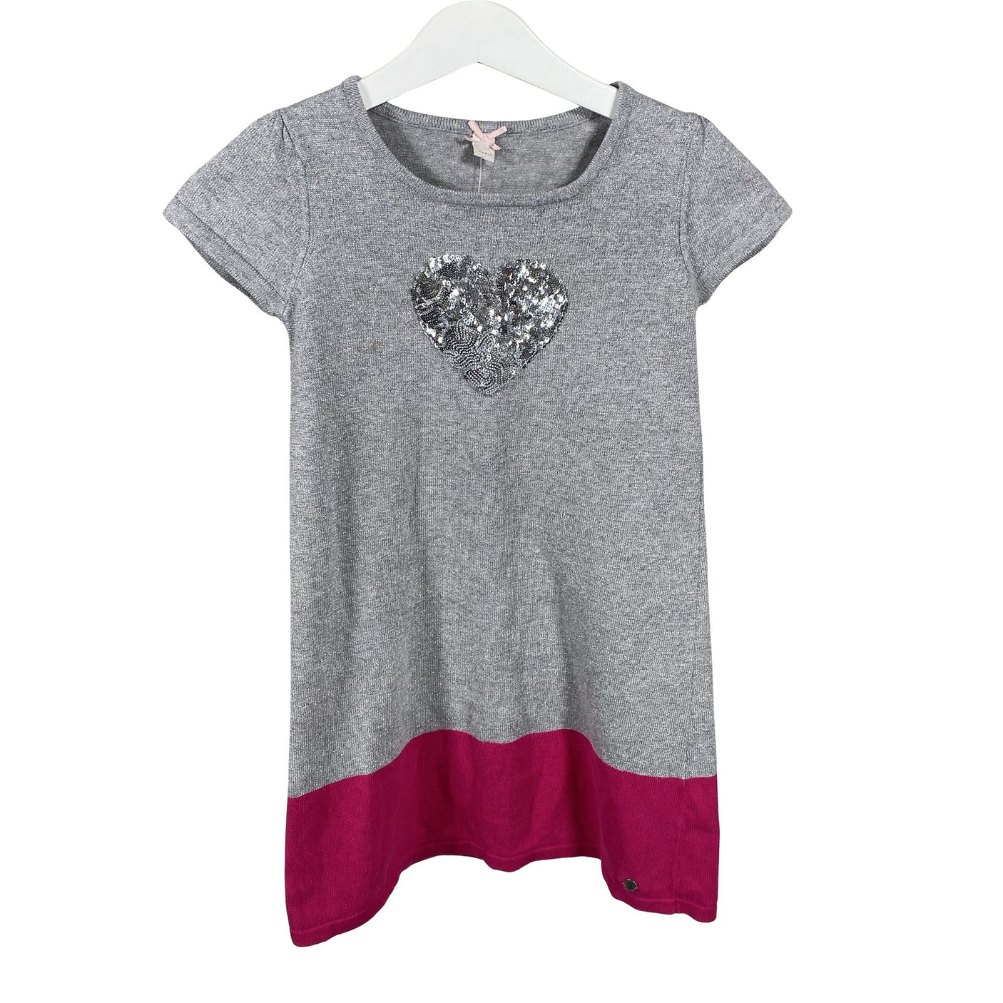 Unisex Esprit - Knit dress, size 116 - 122 - Silver (1)